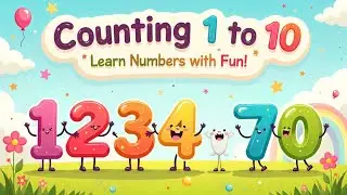 Counting Song | Count to 10 with Twinkle Twinkle Little Star | Fun English Nursery Rhyme #kidssongs
