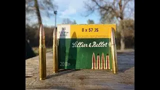 8mm Mauser Sellior and Bellot 196 Grain FMJ Velocity and Accuracy