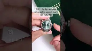 Rolex Datejust - How to set the time right 🟢