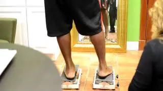 NFL Football Player's Custom Made Sport Orthotics Assessment Part 3