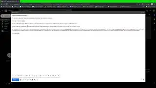JOURNAL ENTRY #UNKNOWN : Email to Dr. Virginia Redfox