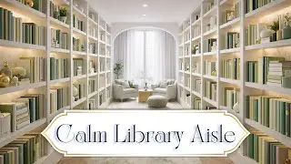 4 Hours of Calm Focus 📚 Luxury Library Ambience for Deep Work, Reading & Studying