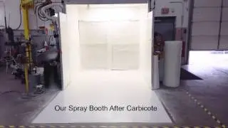 Carbicote - Temporary Strippable Spray Booth Coatings
