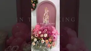 In the making Once upon a time 💞  #birthday #birthdayparty #floral #eventdecor #eventdecoration