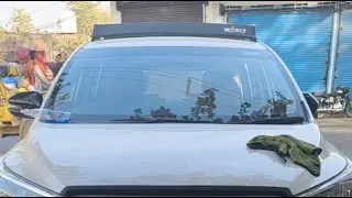 Innova car black wrap/Innova car modification #carwrap #ppf #carstickers @akdetaling 