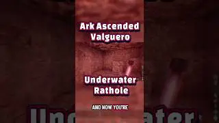 Ark Ascended Valguero UNDERWATER Rathole #arkshorts