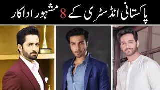 8 Famous Actors Of Pakistani industry in 2024 | Urdu Hindi