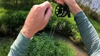 Fly fishing techniques - Blind hopper casting - it works!