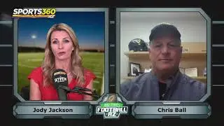 Jody Jackson with NAU HC Chris Ball