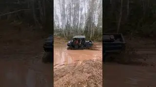 Little mudhole with the CFMoto UForce 1000xl - #cfmoto #uforce #offroad