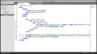 jQuery Load More Plugin: Markup (Part 3/4)
