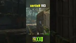 xertioN 1v3 Pistol Clutch Vs Navi | ESL Pro League S22!🔥#cs2 #xertion #gamingshorts