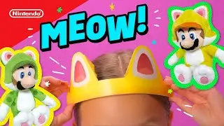 How to Make Paper Cat Ears 😸 Nintendo Craft For Kids | @playnintendo
