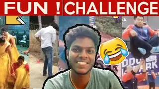 FUN CHALLENGE😆 | சிரிக்க வேண்டாம் 🤭| PART- 2 | Use headphones🎧|JABA VLOGS | #jabavlogs #funvideos