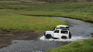 MOST DANGEROUS ROAD IN ICELAND | LAND ROVER DEFENDER