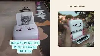 Cute Mini Printer for creating loving memories