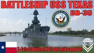 Линкор ВМС США USS Texas BB-35 / Обзор DJI Osmo HD внутри и снаружи