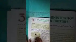 CIVIL ADMINISTRATION UNDER BRITISH-i