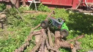 805RC SMT10 crawler conversion 1st Test run