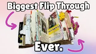 Full Junk Journal Flip Through [stuffed with ideas & inspiration!] ✨