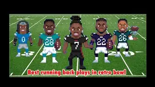 The best running back plays 2025-2026 season in retro bowl 26 #retrobowl 