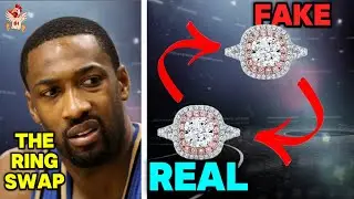 Gil Arenas: wedding ring swap