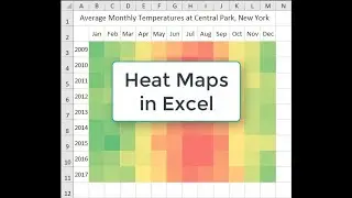 Create a Heat Map in Excel