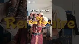 My Ren Faire shoe recommendations ✨ #renfaire #renaissancefaire #cosplay #pirates #westernfantasy