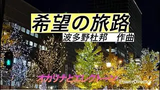【希望の旅路】波多野杜邦作曲　オカリナとエレクトーン