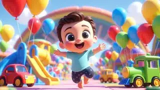 👶 Baby&rsquo;s Happy Playtime in Colorful Playground | Cute 3D Baby Cartoon