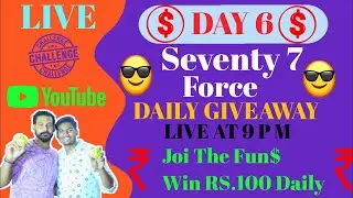 Seventy7 Force is live  👉Tinka time &mdash;your prize awaits!☝️