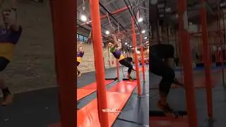 OCR Athletes Dominate the Course #ocr #athletes #fitness #obstaclecourse #shorts
