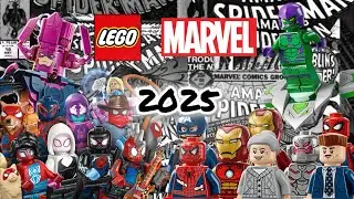 TODAS las minifiguras de Lego Marvel de 2025 
