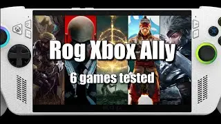 Rog Xbox Ally | 6 Games Tested! | Elden Ring | Monster Hunter Wilds | Mortal Kombat 1