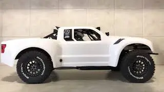 Axial Yeti Score Trophy Truck shocks test