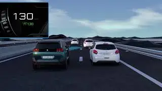 Peugeot 5008 - Adaptive cruise control with stop function