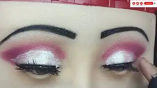 Velvet pink Eyes Makeup❤️Eyes Makeup| Bridal makeup| Marriage Event &Party Eyes Makeup|@NazGlamz25 