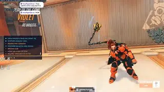 POTG! THE BEST BRIG PLAYSTYLE! VIOLET BRIGITTE GAMEPLAY OVERWATCH 2 TOP 500