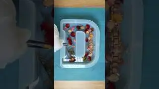 Big letter D resin mold