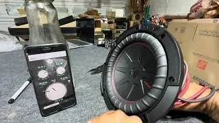 KICKER CompR 8” Free-Air!!! Amazing Excursion!!! @KICKERAudio