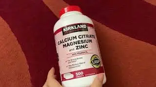 Kirkland Calcium Citrate Magnesium and Zinc, 500 Tablets Review