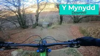 First Go On Cwmcarn's Downhill Track - Y Mynydd! (4K)