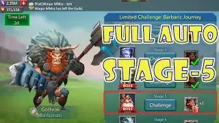 limited challenge gothrak barbarian stage 5 barbaric journey stage 5 auto