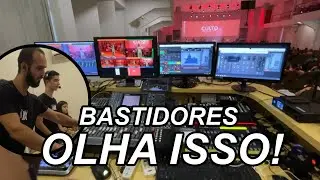 BASTIDORES DE UM CULTO ESPECIAL NA IGREJA - @CriacaoTatica