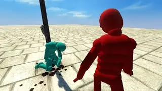 Dynamic AI Fight Each Other with Weapons in Simulations! (with Active Ragdoll Physics)