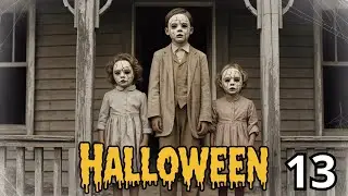 8 True Halloween Scary  Stories to Make Your Skin Crawl / Relax  and Fall Asleep / BlACK SCREEN