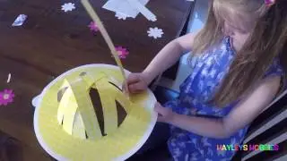 Making an Easter hat (Bonnet)