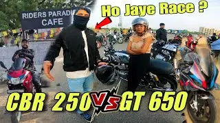 CBR 250R Vs GT 650 | Rider Paradise Cafe | Sunday Ride 