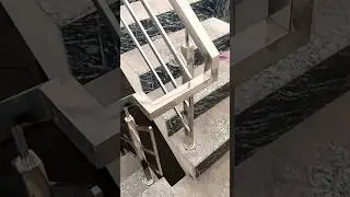 SS steel railing square pipe railing