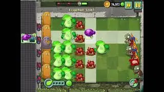 PvZ 2 New Plant Nursery Escape Root Level 5